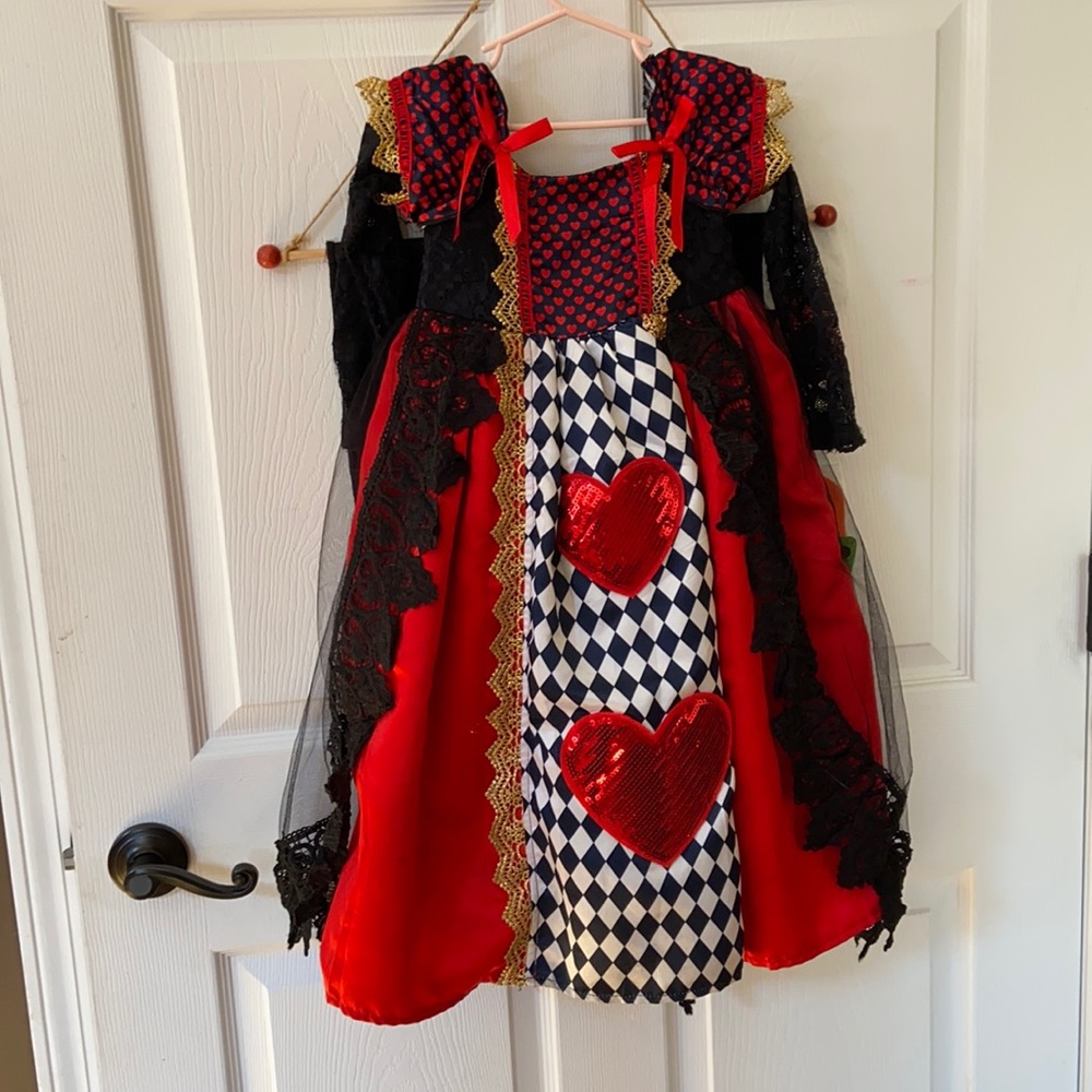 Toddler Queen of Hearts Costume